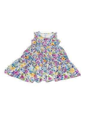 Pete + Lucy - NWT - Sunlit Petals Tiered Sundress - Purple, Yellow & Blue